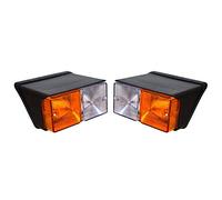 APSMOTIV 12V Super Bright LED Front combinaison lampe parking de l'ensemble de clignotant pour le boîtier/IH | Fiat | Ford New Holland Tracteurs 6610 535 515 4610