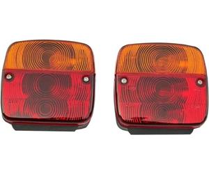 APSMOTIV Assemblage d'éclairage de Combinaison arrière avec des Ampoules 12V adaptées à l'ensemble des Feux arrière Massey Ferguson | JD | Cas ih i David tracteurs Bruns