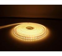 APSMOTIV Bande lumineuse flexible LED 12 V 5 m 3000 K blanc chaud 2835 SMD 60 LED étanche pour plafond décoration d'intérieur Diwali lumières
