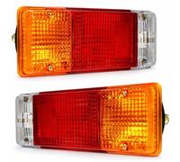 APSMOTIV Rear Lamp Tail Lights 12V Volts Wire to Tail Lamp Tail Brake Lights Brake Lights Suitable for Toyota Dyna '80