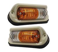 APSMOTIV Turn Signal Assembly Lights Assembly Light Assembly Assembly Adapt for Massey Ferguson Tracteur 135 148 165 168 175 178 Indicateur de marqueur latéral UniversalTurn