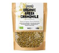 APSOGO Camomille Bio en Vrac 100 g - Fleurs de Camomille Séchées de Grèce - Infusion de Camomille Pure Bio - Tisane Naturelle pour Relaxation et Digestion