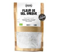 Apsogo Fleur de Sel Grecque - Sel de Mer Non Iodé de l'Égée, 300g