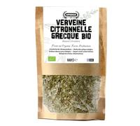 Apsogo Verveine Citronnée Bio de Grèce - Feuilles en Vrac, 100g | Verveine citronnée bio de Grèce, séchée et coupée en vrac - une infusion au parfum d'agrumes frais et vif.