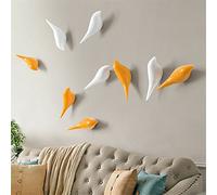 APSOONSELL Crochet mural en bois rustique en forme d'oiseau - 2 pièces