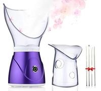 Apstour FS 60 Sauna facial, vaporisateur facial pour les soins cosmétiques du visage, ouvre les pores et hydrate, vapeur bienfaisante, convient aussi pour l'aromathérapie et l'inhalation (Gold)