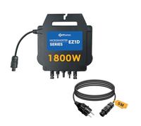 APsystems EZ1 Micro onduleur, Plug & Play, idéal pour Centrale électrique de Balcon (EZ1D 1800W avec 5m câble)
