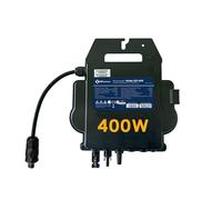 APsystems EZ1-SPE Micro-onduleur 400 W avec Wi-FI et Bluetooth, certifié PV VDE, onduleur Plug & Play, idéal pour Centrale électrique de Balcon