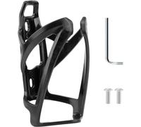 Apt-1 Porte-Bouteille De Vélo En Plastique Noir Durable Avec 2 Vis Et 1 Clé Allen, Convient Pour Les Vélos De Montagne Et De Route