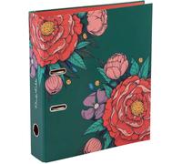 Apt-- 116223c - Un Classeur À Levier En Carton Décor Floral Collection Frida Kahlo - Dos 7 Cm - A4 Maxi - Papier Finition Satiné - Home Office - Collection Frida Kahlo