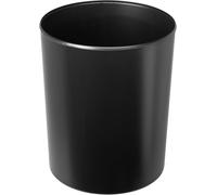 Apt-1814-F-13, Corbeille À Papier Anti-Feu Ignifuge, Difficilement Inflammable, Sûre, Élégante, Qualité Premium, 13 Litres, Noir