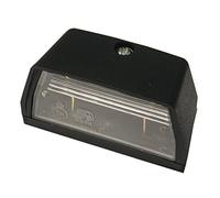 APT 2 éclairages de plaque d'immatriculation 68 x 38 mm (2) - Noir - Compatible avec remorque, camping-car, caravane