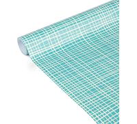 Apt-223870c - Un Rouleau De Papier Cadeau - Papier Affiche 80g - Dimensions : 5mx35cm (Spécial Petite Largeur) - Motif : Lignes Bleues - Emballage Cadeau, Idéal Pour Les Petits Emballages
