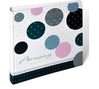 Apt-Album Photo Bleu 30 X 30 Cm Amazing Memories Mx-485-L