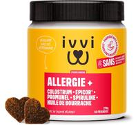 Apt-Allergy Immunity Pour Chiens ¿ Contre Les Allergies Et Les Démangeaisons Et Pour Renforcer Le Système Immunitaire ¿ 60 Délicieuses Collations (270 G) Au Saumon