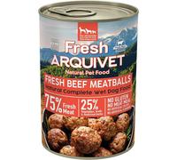 Apt-Arquivet Fresh Beef Meatballs - Boîtes De Boulettes De Viande De B?Uf, Patate Douce Et Carotte - Pack 6 Unités X 400g - Alimentation Humide Pour Chiens, Toutes Races
