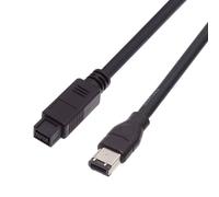 Apt-Chenyang 9 - Pin / 6 - Pin Beta Firewire 800 - Firewire 400 9-6 Cable Ieee 1394b 1.8m Black