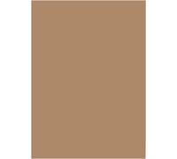 Apt-Folia 6375 - Lot De 50 Feuilles De Papier De Couleur - Brun Ambré - Format A3-130 G/M² - Pour Le Bricolage Et La Conception Créative Des Cartes, Des Images De Fenêtre Et Pour Le Scrapbooking