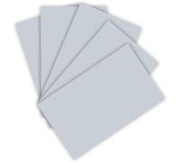 Apt-Folia 6380 Papier De Couleur 130 G/M², Gris Clair, Format A3, 50 Feuilles, Comme Base Pour De Nombreux Travaux Manuels