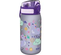 Apt-Gourde Enfant, Anti-Fuite, Facile À Ouvrir, Verrouillage Sécurisé, Lavable En Lave-Vaisselle, Poignée De Transport, Facile À Nettoyer, Carbone Neutre, Motif Licornes