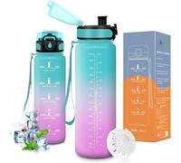Apt-Gourde Sport, Gourde 1.5l, Sans Bpa, Étanche & Réutilisable, Convient Pour La Gym, Yoga, Camping, Sport, Gourde Randonnée