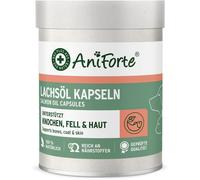 Apt-Huile De Saumon De Norvège 200 Capsules Pour Chiens Et Chats, Omega-3 Acides Gras, Très Riche En Antioxydant, Beauté Du Pelage, Epa Dha Ala, Barf Supplément