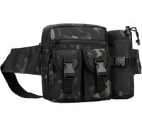 Apt-Huntvp Sac Banane Sacoche Ceinture Homme Femme Tactique Sacoche Militaire Avec Poche De Bouteille D'eau Pour Travail Randonnée Camping Voyage Cyclisme Escalade Chasse Trekking Excursion