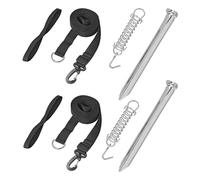 APT Kit de fixation universel pour auvent, caravane, auvent, tendeur de tempête, 2 x 3 m