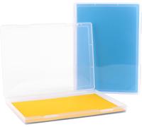 Apt-Lot De 2 Boîtes D'archives A4 Transparentes Pour Papier À Lettres De 8,5"" X 11"", Mallette De Projet Portable En Plastique Pour Documents A4, Lettres, Scrapbooking, 30,5 X 22,3 X 2,2 Cm