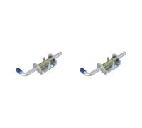 APT Lot de 2 verrous à ressort Ø 12 mm/170 mm pour fermetures sécurisées