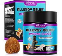 Apt-Lot De 30 Comprimés À Croquer Contre Les Allergies Chez Les Chiens - Comprimés À Mâcher Contre Les Démangeaisons De La Peau Du Chien - Comprimés Immunitaires À Mâcher Contre Les Allergies