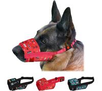 APT-Muselière pour Chien \u2013 Housse de Protection buccale réglable en Nylon Tribal Doux et Respirant pour Chiens de Petite, Moyenne et Grande Taille, Anti-Mastication, aboiement M/L