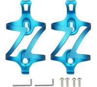 Apt-Porte Bidon De V¿¿Lo 2 Pack Alliage D'aluminium L¿¿Ger Et Durable Se Adapte ¿¿ La Bouteille De Diam¿¿Tre 2,9-3,5"" Pour Le V¿¿Lo De Montagne De Route (Bch-02bl) Bleu