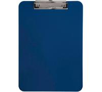 Apt-Porte Bloc A4 Porte Bloc En Plastique Au Format Din A4 Clipboard À Suspendre Pince Moderne Pour Le Rangement Du Papier Pour Le Bureau, La Cuisine Et L'atelier Bleu Foncé