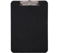 Apt-Porte Bloc A4 Porte Bloc En Plastique Au Format Din A4 Clipboard À Suspendre Pince Moderne Pour Le Rangement Du Papier Pour Le Bureau, La Cuisine Et L'atelier Noir