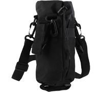 Apt-Porte Gourde Sac À Dos, Amortisseur À Épaule Réglable Amovible Sac À Filet Élastique, Adapté Au Camping Et Aux Déplacements À Lextérieur (600d Oxford Cloth Black)