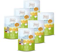 Apt-- Premium Nourriture Humide Pour Chats - Quetschie - Chicks & Friends Fabuleux Poulet À La Courge Cuite À La Vapeur, Paquet De 6 (6 X 300g), Sans Céréales