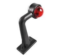 APT ProPlus 343719 Feu de position à angle droit pour remorque Rouge/blanc 185 mm