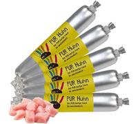 Apt-Pur - Mini Saucisse De Viande Sans Sel, Sans Épices, Sans Additifs - Facile À Couper, Avec Des Gros Morceaux Une Alternative À La Fois Adaptée, Moderne Et Saine Pour Récompenser Votre Chien.