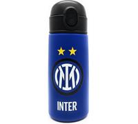 Apt-Seven Gourde Isotherme Conçue Pour Inter Im2stars, Noir Bleu, Bouteille Thermique En Acier Inoxydable, Maintien De La Température Jusqu'à 24 H, Bouteille D'école Pour Enfant