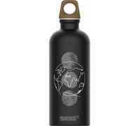 Apt-Sigg - Gourde Aluminium - Traveller Myplanet - Certifiée Neutre En Co2 - Convient Aux Boissons Gazeuses - Étanche & Légère - Sans Bpa - 0,6l / 1l