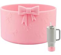 Apt-Stanley Cup - N?ud Abrasif En Silicone - Flasque En Silicone - Couvercle De Bateau - Accessoire De Tasse Stanley Cup - Protection Contre Le Bruit - Compatible Avec Les Bouteilles De 90 À 100 Ml