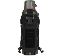 Apt-Tactique Molle Bouteille D'eau Pochette En Nylon 0.3l-0.8l Cantine Couverture Étui Voyage Bouilloire Sac Avec Système Molle