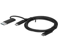 Apt-Usb-C Hybride Avec Usb-A, 4x90u90618, Noir, 3 Pieds