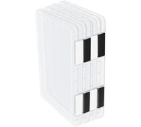 Apt-Volumoon 4 Pièces Boite De Rangement A4 Plastique, Boîte De Stockage Pour Documents, Magazines, Albums De Scrapbooking Et Photos