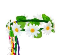 Aptafêtes - AC0455 - Couronne hippie fleurie - modèles assorties