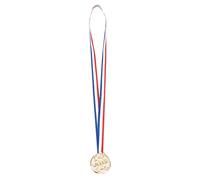 Aptafêtes - AC5260 - Sachet 6 médailles du gagnant ruban - tricolore