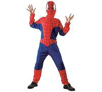 Aptafêtes - CS801020/L - Costume pour Garçon Araignée - Taille 10-12 Ans