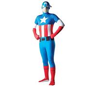 Aptafêtes - CS927536/L - Déguisement - Seconde Peau Captain America - Taille L