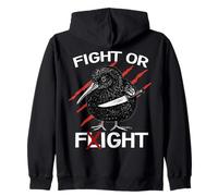 Apteryx Kiwi Bird Neuseeland Laufvogel Combat Ou Vol Sweat à Capuche